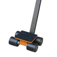 Sasiu de transport pentru utilaje, model TF 3, sarcina max. 3 tone, 4 role, UNICRAFT