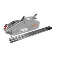 Troliu, model USZ 1601, sarcina max. 1.6 tone, forta de actiunare 400 N, Ø cablu 11 mm, L cablu 20 m, UNICRAFT