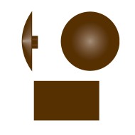 Capacele din plastic Ø12 mm, pentru suruburi torx T10, plastic, colorat, Rocast