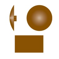 Capacele din plastic Ø12 mm, pentru suruburi torx T10, plastic, colorat, Rocast