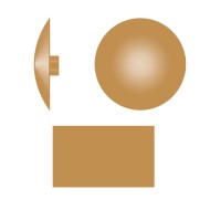 Capacele din plastic Ø12 mm, pentru suruburi torx T10, plastic, colorat, Rocast