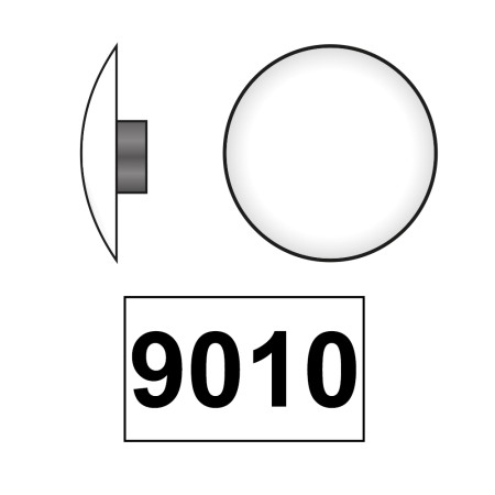 Capacele din plastic ø12 mm pentru suruburi torx T20, plastic, colorat, Rocast