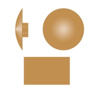 Capacele din plastic Ø12 mm, pentru suruburi torx T20, plastic, colorat, Rocast