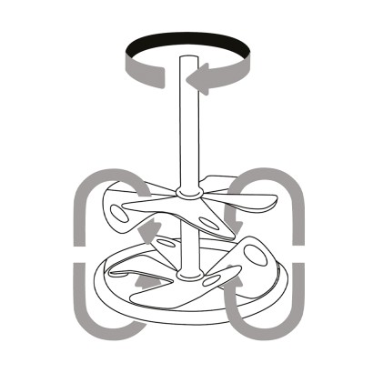 Paleta cu disc model SR, Flex