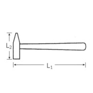 Ciocan pentru mecanic - DIN 1041, Stahlwille