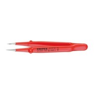 Pensete de precizie izolate, forma dreapta, varfuri ascutite, Knipex