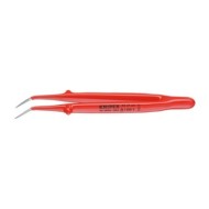 Pensete de precizie izolate, varf inclinat, varfuri ascutite si striate, Knipex