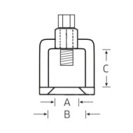 Extractor de pivoti, tip 1 - 11041, Stahlwille