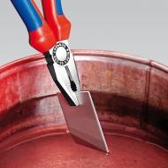 Cleste combinat cu suprafata cromata si manere cu manson bicomponent  VDE 1000 V, Knipex