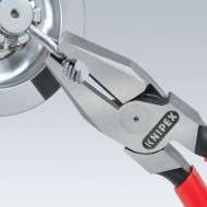 Cleste combinat ,,Heavy Duty’’, cu suprafata cromata si manere cu manson bicomponent, Knipex