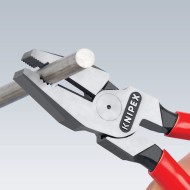 Cleste combinat ,,Heavy Duty’’, cu suprafata cromata si manere cu manson monocomponent VDE 1000 V in adancime, Knipex