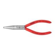 Cleste dezizolator pentru cabluri subtiri, cu strat protector negru lustruit si manere cu manson din plastic, Knipex