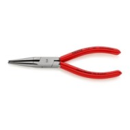 Cleste dezizolator pentru cabluri subtiri, cu strat protector negru lustruit si manere cu manson din plastic, Knipex