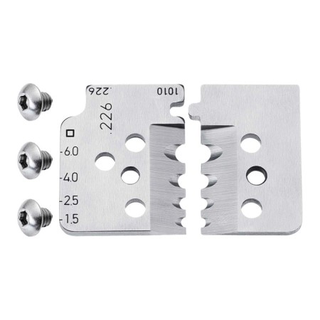 Set de lame de schimb pentru cleste dezizolator de precizie - Solar, Knipex