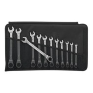 Set 12 chei rotative combinate, drepte, cu clichet, profesionale, Stahlwille