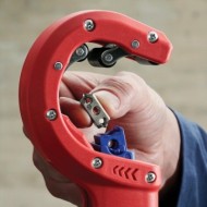 Dispozitiv de taiat tevi de scurgere, din plastic, model DP50, 32, 40, 50 mm, Knipex