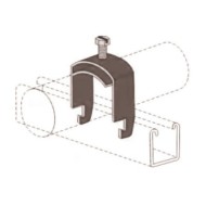 Colier cablu pentru profile, zincate, dimensiuni 1 1/2 inch, Rocast
