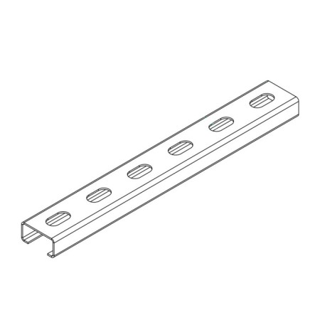 Profile perforate pentru montaj 13 x 25, Rocast