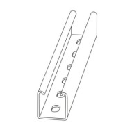 Profile perforate dintate, sectiune 41 x 41 mm, Rocast
