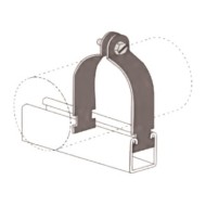 Coliere inch pentru profile 41 x 21 mm si 41 x 41mm, zincate, Rocast