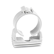 Clip cu capac, polipropilena, pentru tuburi copex, Rocast