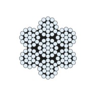 Cablu Inox, 7 x 19, Rocast