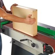 Masina pentru slefuire laterala, tensiune 400V - seria KSO 850 - cu masa si cap inclinabile, Holzstar