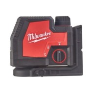 Nivela laser in cruce model L4 CLIP cu functie de fir cu plumb, fascicul verde, Milwaukee