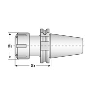 Portscule prindere conform DIN 69871 AD, pentru pensete ER fara canale de racire, CANELA