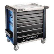 Dulap mobil pentru scule, 7 sertare,model 98/7B, culoare albastra, L x l 1001 x 1020 mm, Stahlwille