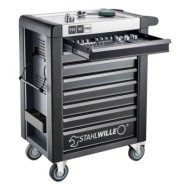 Dulap mobil pentru scule, 8 sertare, model 95/8A, culoare antracit, L x l 823 x 1021 mm, Stahlwille
