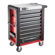 Dulap mobil pentru scule, 8 sertare, model 95/8A, culoare rosie, L x l 823 x 1021 mm, Stahlwille