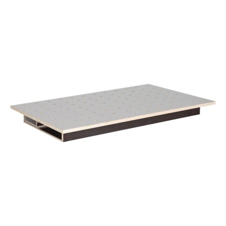 Accesoriu - Blat de lucru HPL cu sertar si perforatii (Ø20 mm), pentru mesele de lucru modelele HT-300-S/M/L, Unicraft