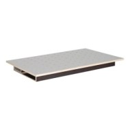 Accesoriu - Blat de lucru HPL cu sertar si perforatii (Ø20 mm), pentru mesele de lucru modelele  HT-300-S/M/L, Unicraft
