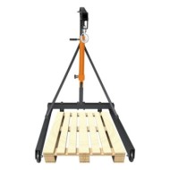 Macara de atelier pentru ridicare de pe paleti, model WKP 1000, sarcina maxima 1 tona, ridicare 430 - 2475 mm, Unicraft
