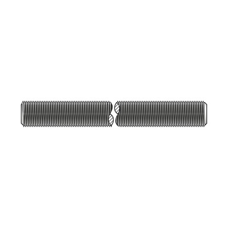 Tija filetata DIN 975, Clasa A, Rocast