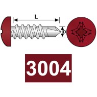 Surub autoforant cu cap bombat forma "N", DIN 7504, Rocast