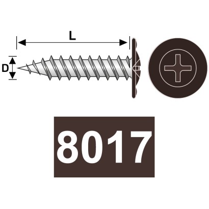 Surub autofiletant cu cap...