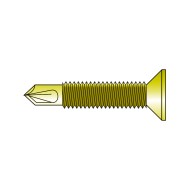 Surub metric autoforant pentru ferestre, PVC 50, otel, Rocast