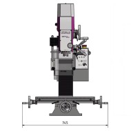 Masina de frezat cu turatie variabila, 230 V, 950 W, cursa de gaurire 40 mm, model MH 22 V, Optimum