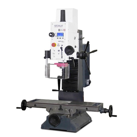 Masina de frezat cu viteză variabila, 230 V, 3 kW, cursa de gaurire 120 mm, 60 - 3000 rpm, model MB 4 SV, Optimum