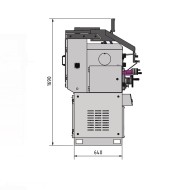 Strung cu postament, modelul TZ 4V, 400 V, 6kW, cuplaj fixare Camlock Nr. 5, Optimum