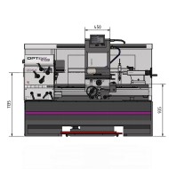 Strung monobloc de precizie, modelul TX 4414, 400 V, 6 kW, cuplaj fixare ax Camlock Nr. 6, Optimum