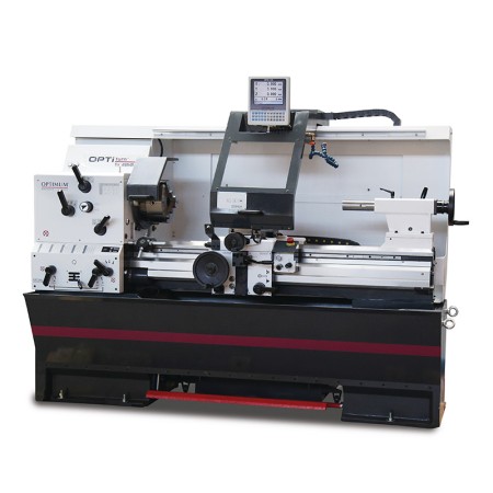 Strung monobloc de precizie, modelul TX 4814V, 400 V, 6 kW, cuplaj fixare ax Camlock Nr. 8, Optimum