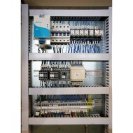 Strung monobloc de precizie, modelul TX 5216V, 400 V, 6 kW, ax conic MK 7, alezaj arbore Ø 80 mm, Optimum