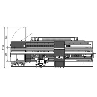 Strung monobloc de precizie, modelul TX 6222V, 400 V, 12 kW, ax conic Ø 113 mm, alezaj arbore 105 mm, Optimum
