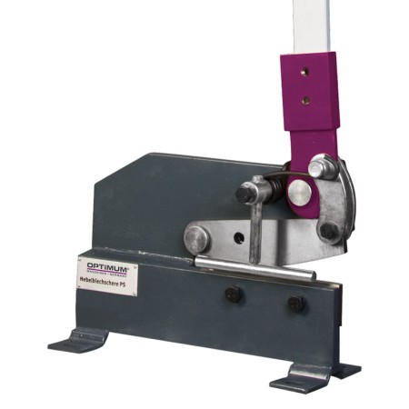 Foarfeca de banc, dimensiuni 245 x 110 x 935 mm, 8.7 kg, modelul PS 125, Optimum