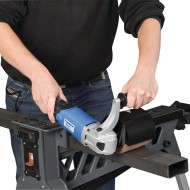 Masina pentru finisarea suprafetelor de metal modelul SM 100, 1200 W, prindere 19 mm, 1000 - 2400 rpm, MetallKraft