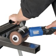 Masina pentru finisarea suprafetelor de metal modelul SM 100, 1200 W, prindere 19 mm, 1000 - 2400 rpm, MetallKraft