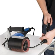 Masina pentru finisarea suprafetelor de metal modelul SM 100, 1200 W, prindere 19 mm, 1000 - 2400 rpm, MetallKraft